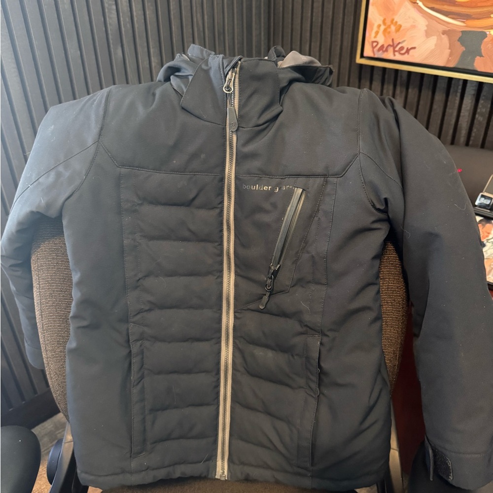 Boulder Gear Kids Black Puffer ski Jacket